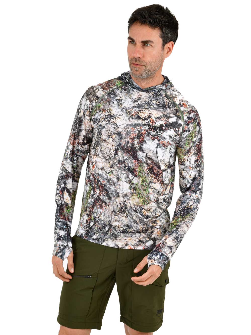 Khagan UV Korumalı Performans T-Shirt - Siberian Camo - Stafu Pro Series