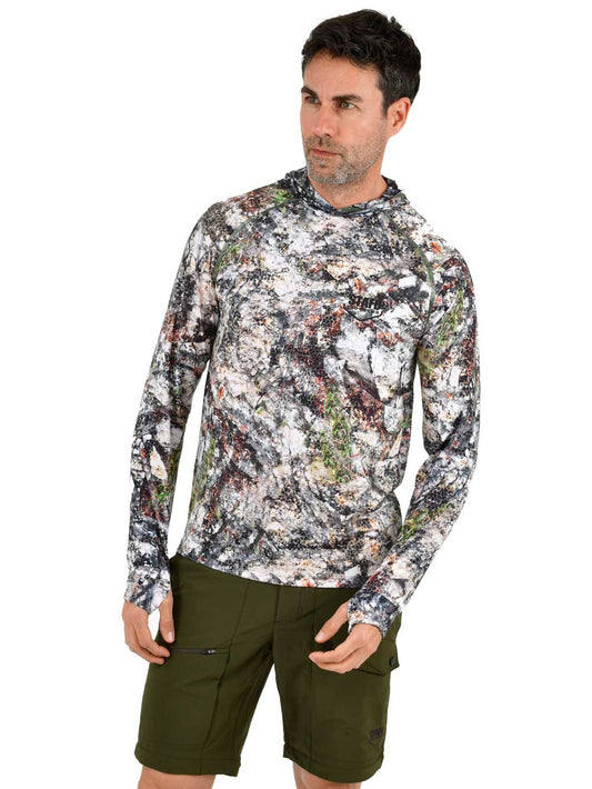 Khagan UV Korumalı Performans T-Shirt - Siberian Camo - Stafu Pro Series