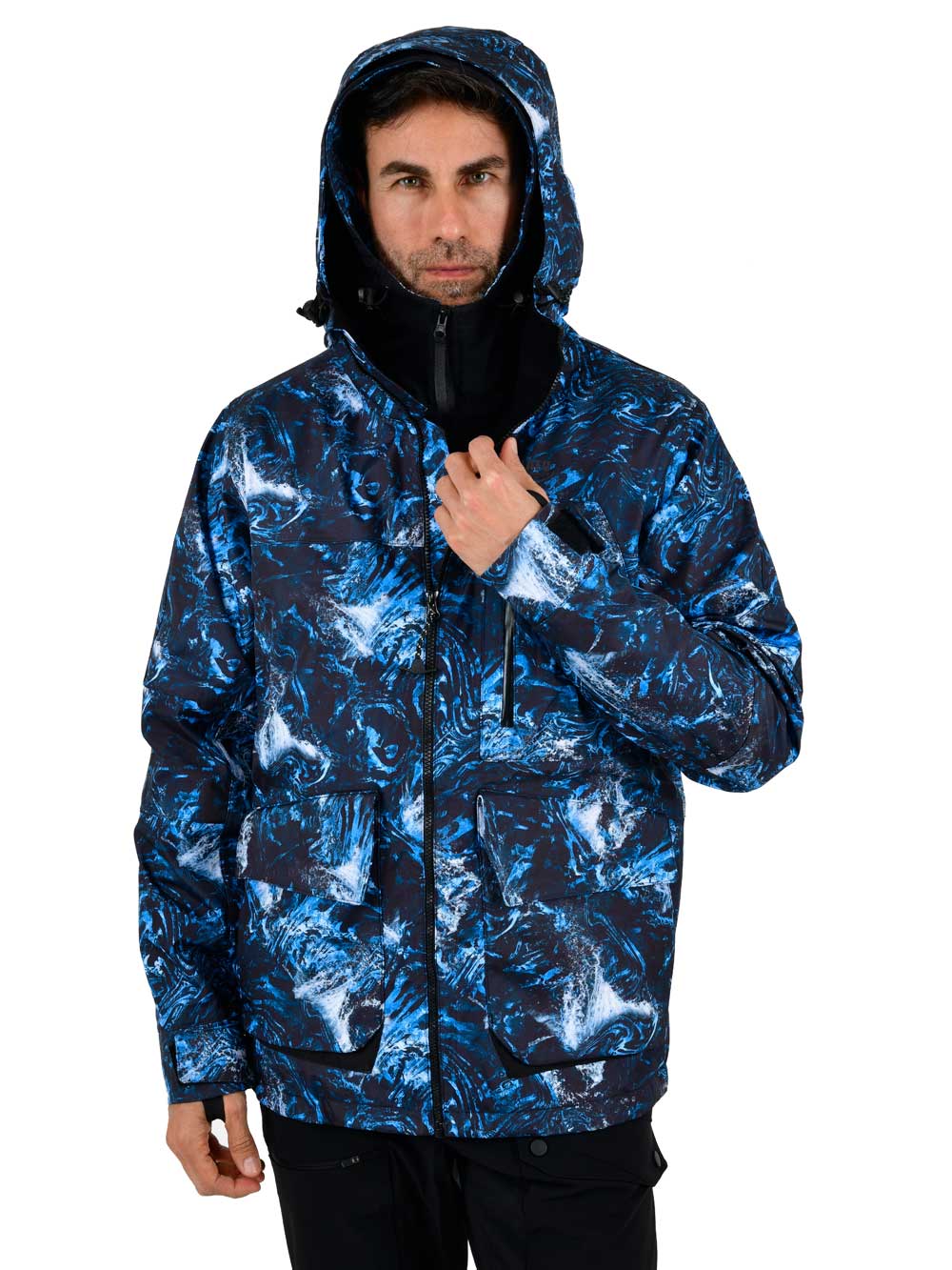 Khumbu Su Geçirmez Dış Ceket - Dark Storm - Stafu Pro Series