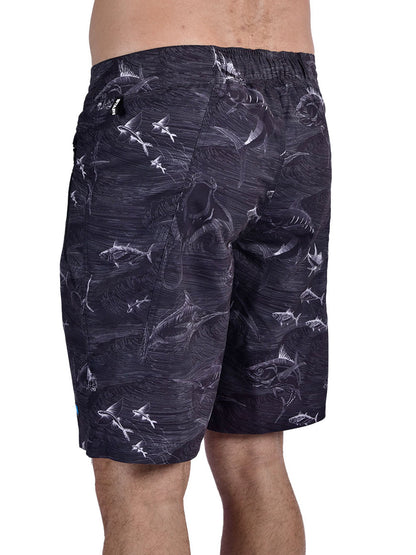 Mako Erkek Mayo Şort - Frenzy Siyah