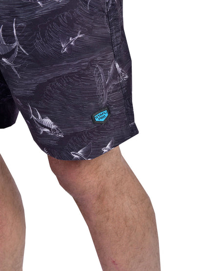 Mako Erkek Mayo Şort - Frenzy Siyah