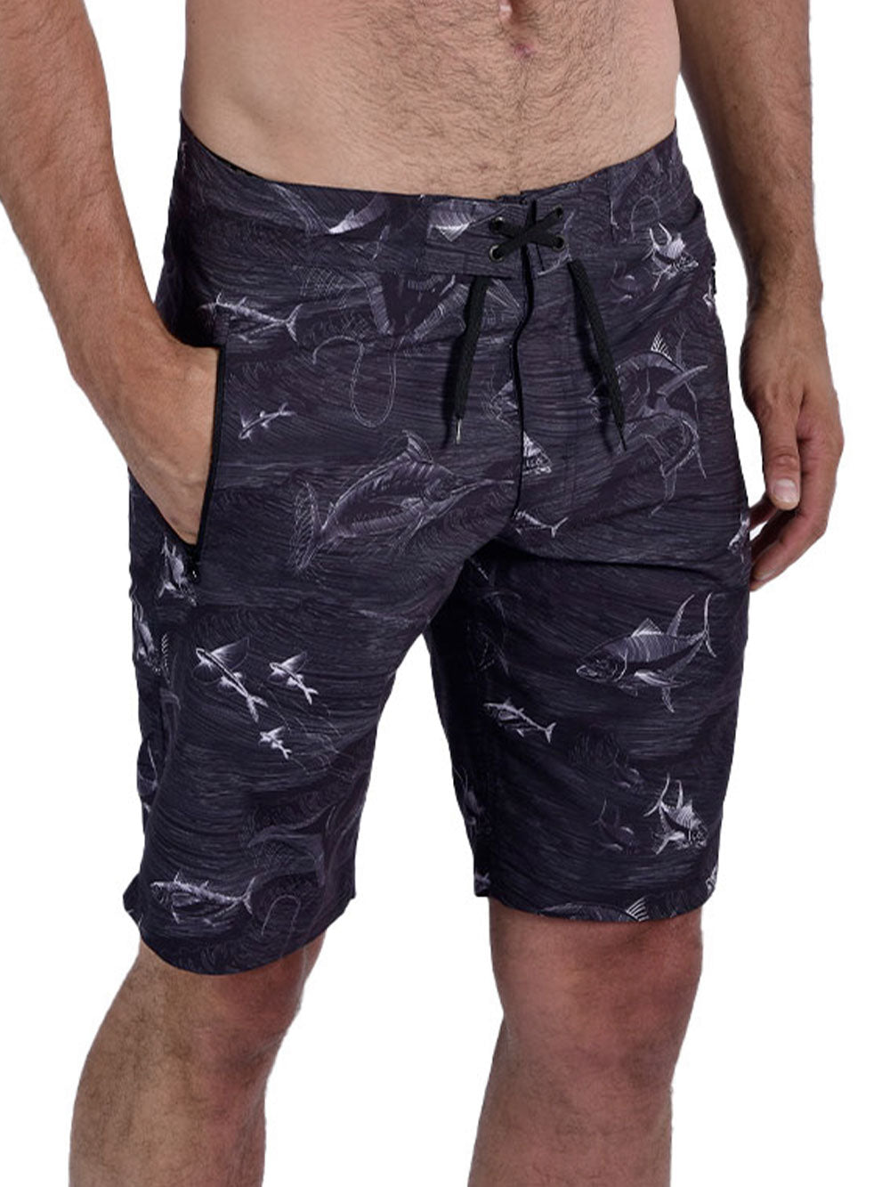 Mako Erkek Mayo Şort - Frenzy Siyah