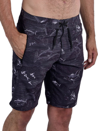 Mako Erkek Mayo Şort - Frenzy Siyah