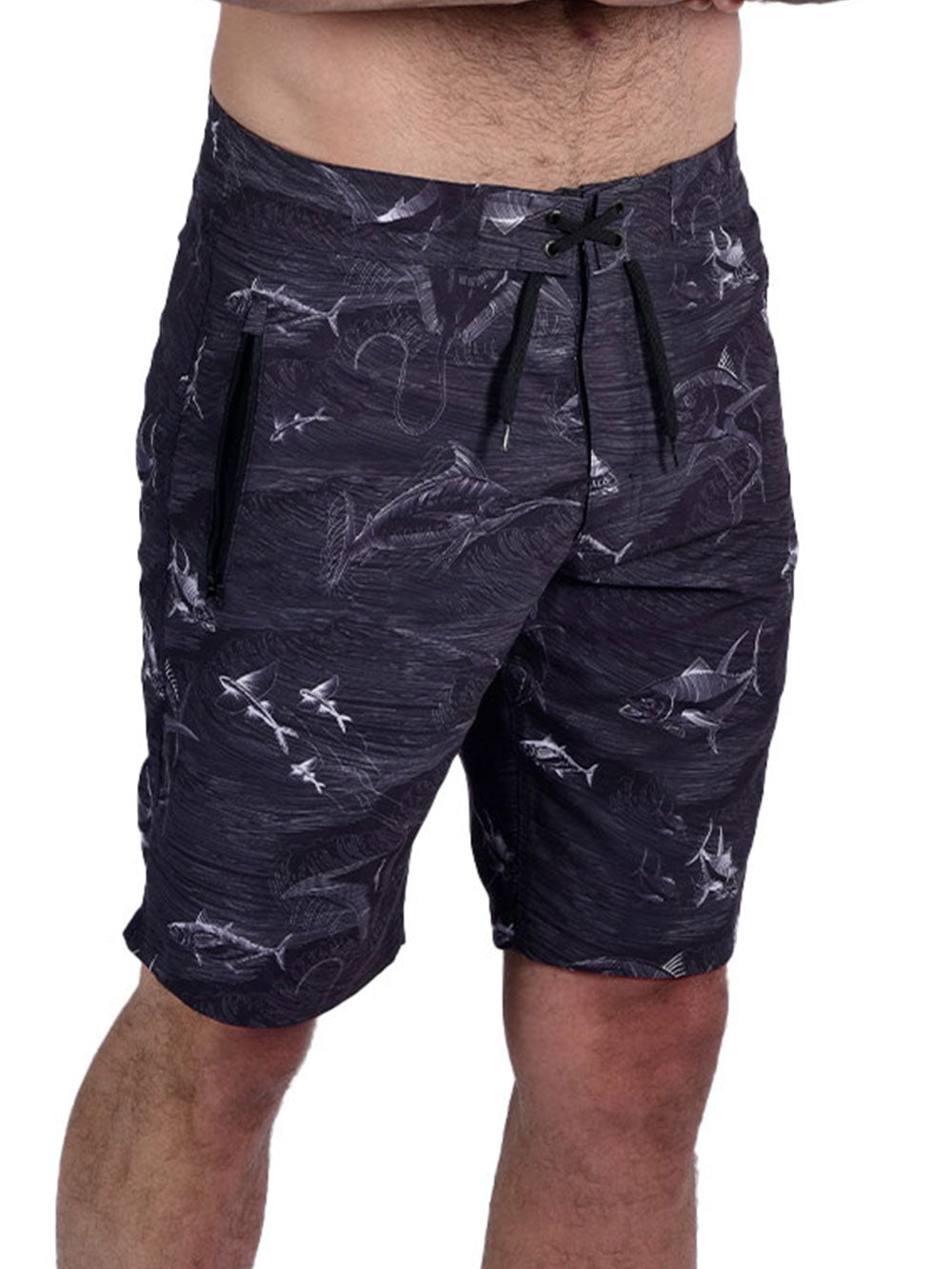 Mako Erkek Mayo Şort - Frenzy Siyah