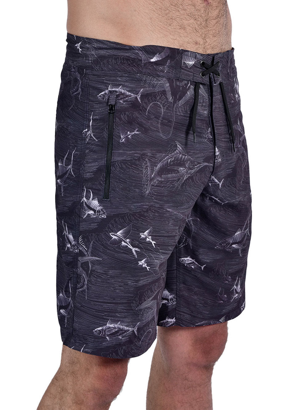 Mako Erkek Mayo Şort - Frenzy Siyah