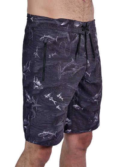 Mako Erkek Mayo Şort - Frenzy Siyah