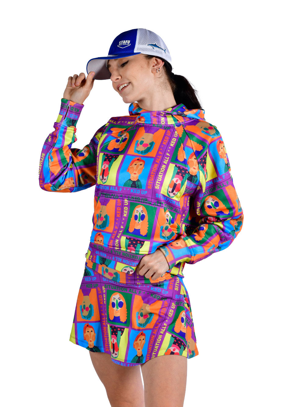 Marea Kadın Sweatshirt - Funny Face