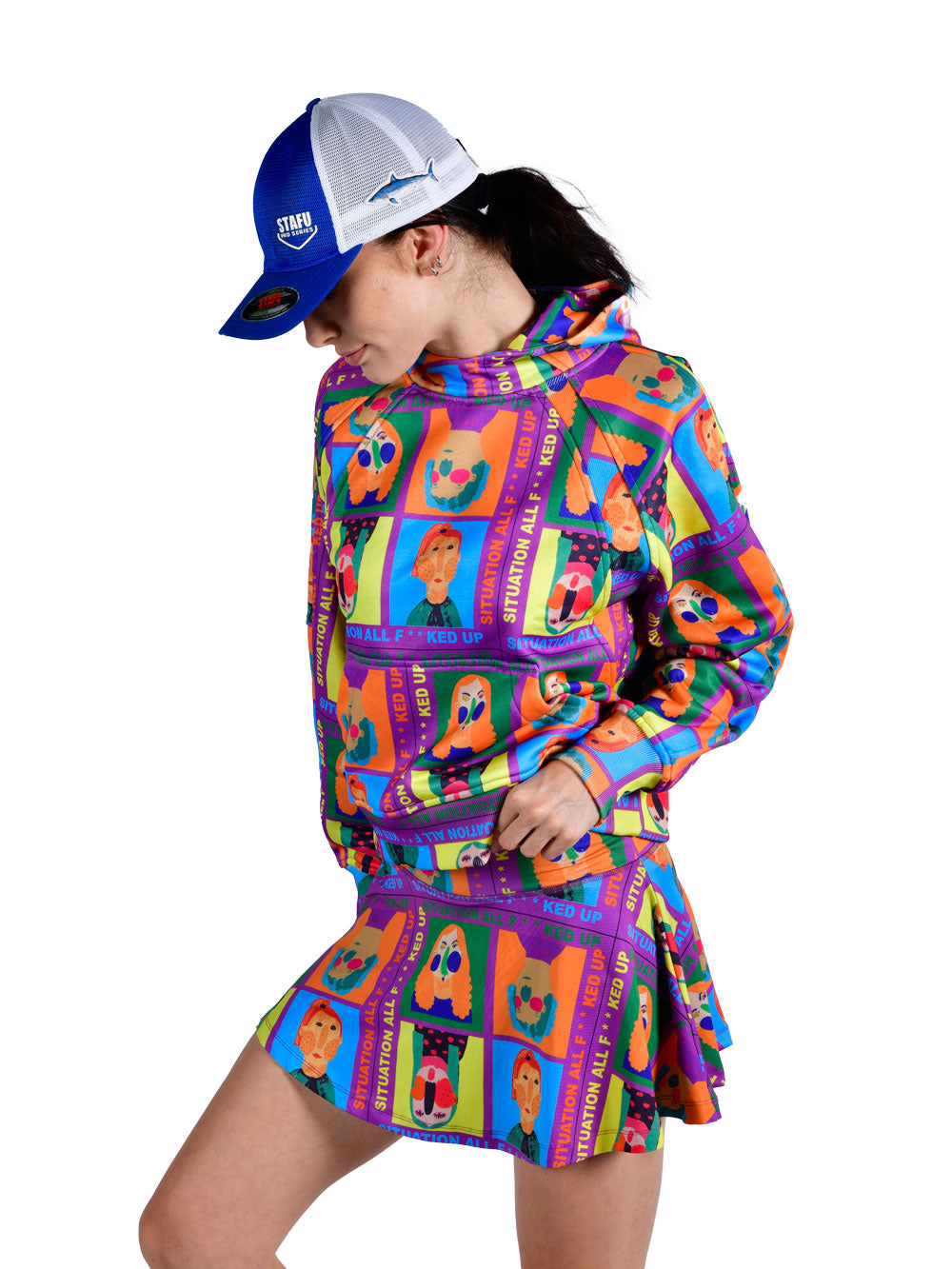 Marea Kadın Sweatshirt - Funny Face