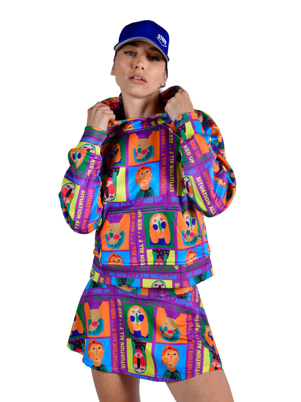 Marea Kadın Sweatshirt - Funny Face