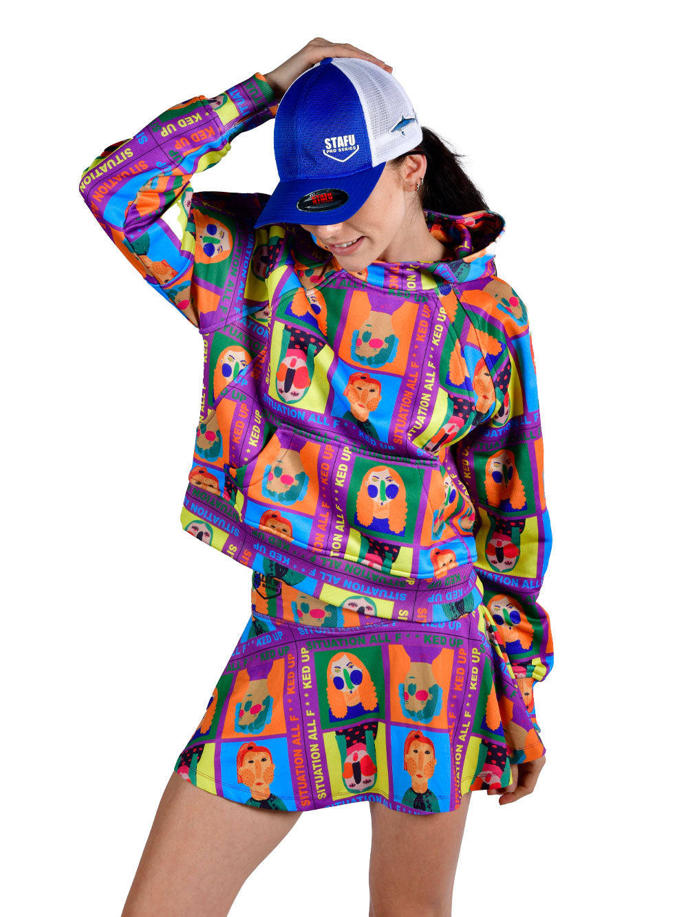 Marea Kadın Sweatshirt - Funny Face