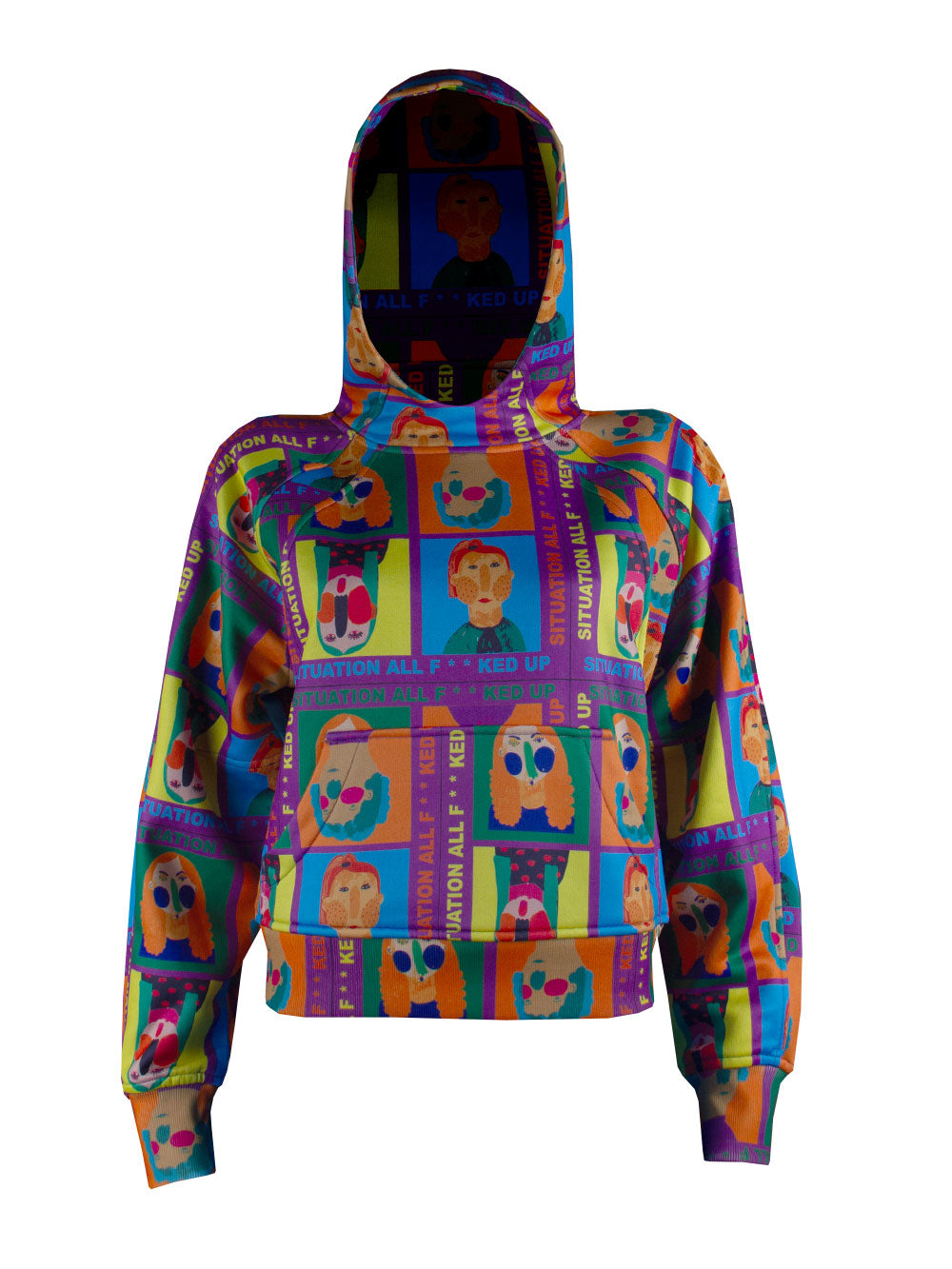 Marea Kadın Sweatshirt - Funny Face - Stafu Pro Series