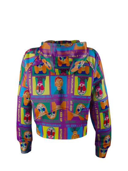 Marea Kadın Sweatshirt - Funny Face - Stafu Pro Series