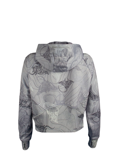 Marea Kadın Sweatshirt - Manta Gri - Stafu Pro Series
