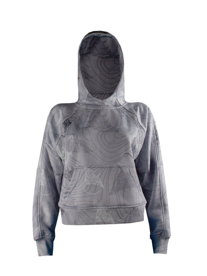 Marea Kadın Sweatshirt - Manta Gri - Stafu Pro Series