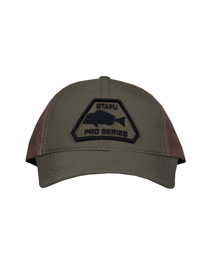 North Şapka- Askeri Yeşil /Kahve - Stafu Pro Series