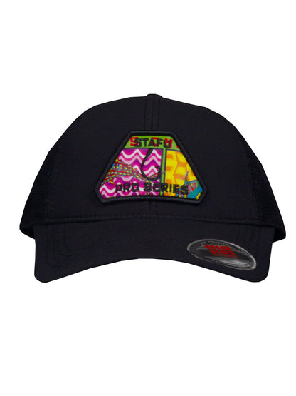 North Şapka - Siyah - Fish Eye Aplike - Stafu Pro Series