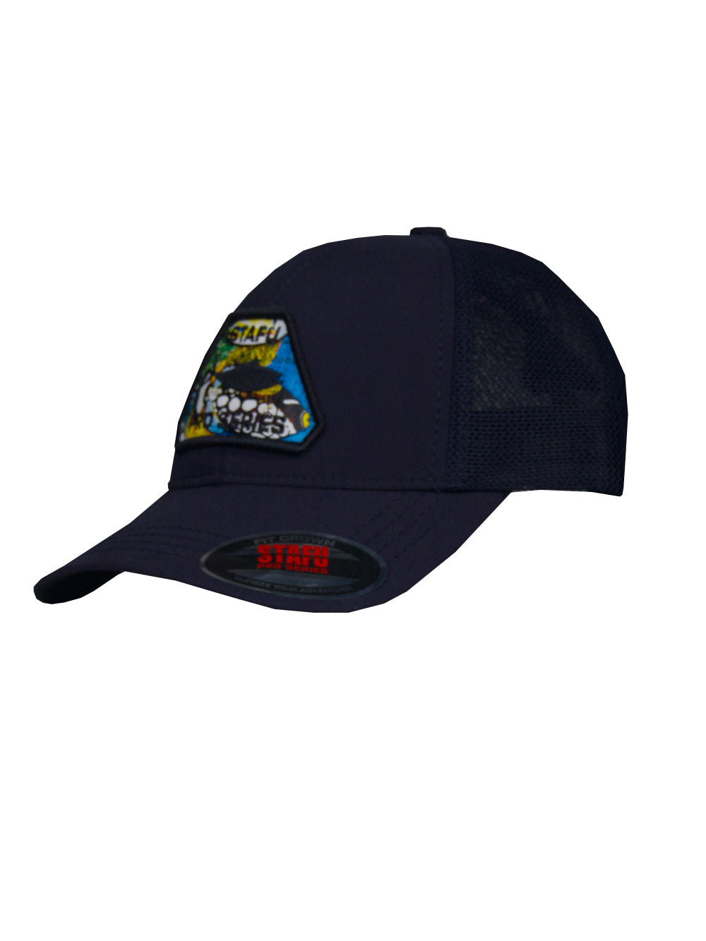 North Şapka - Lacivert - Stamp Aplike - Stafu Pro Series