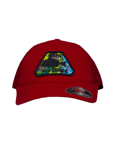 North Şapka - Kırmızı - Fish Eye Aplike - Stafu Pro Series