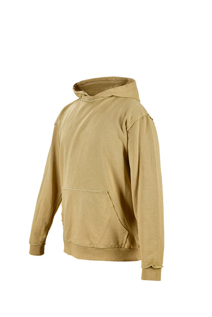 Old Bastard Crew Neck Long Sleeve Acid Wash Sweatshirt - Tarpoon - Gray 