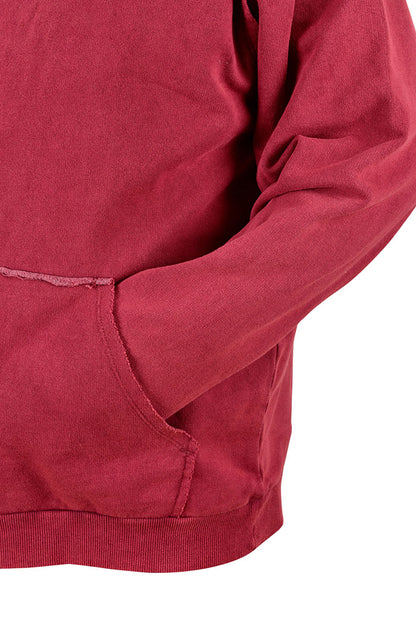 Old Bastard Crew Neck Long Sleeve Acid Wash Sweatshirt - Tarpoon - Gray 