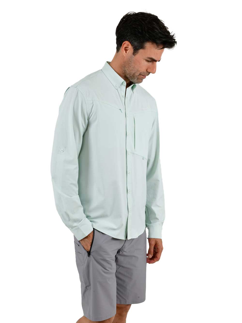 Outlander Uzun Kollu Gömlek - Mint - Stafu Pro Series