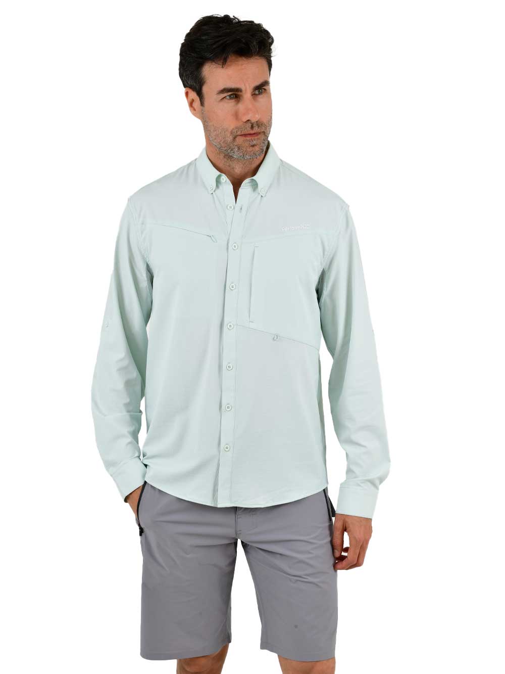 Outlander Uzun Kollu Gömlek - Mint - Stafu Pro Series