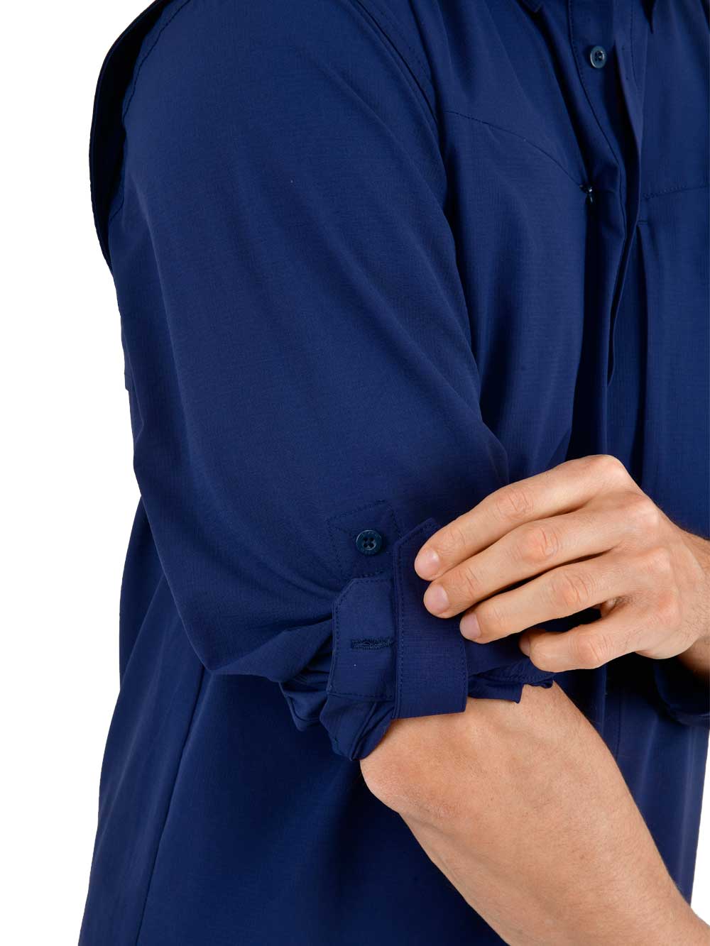 Outlander Uzun Kollu Gömlek - Lacivert - Stafu Pro Series