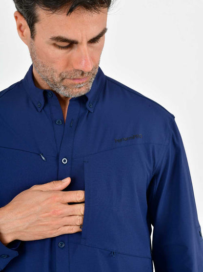 Outlander Uzun Kollu Gömlek - Lacivert - Stafu Pro Series