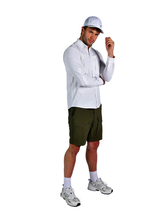 Outlander Uzun Kollu Gömlek - Beyaz