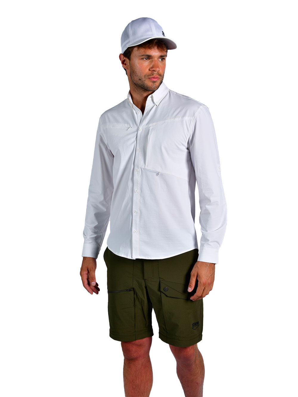 Outlander Uzun Kollu Gömlek - Beyaz