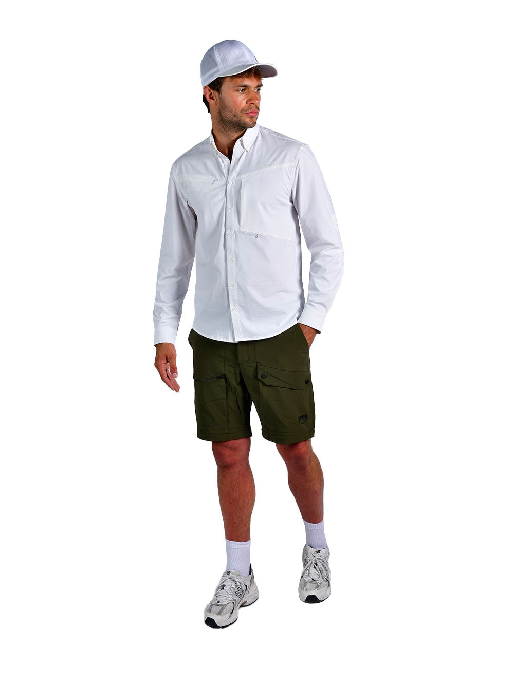 Outlander Uzun Kollu Gömlek - Beyaz