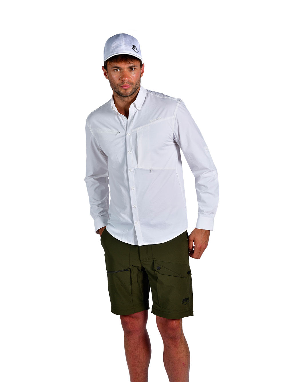 Outlander Uzun Kollu Gömlek - Beyaz