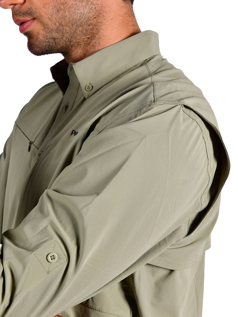 Outlander Uzun Kollu Gömlek - Haki