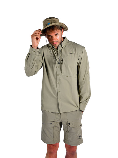 Outlander Uzun Kollu Gömlek - Haki