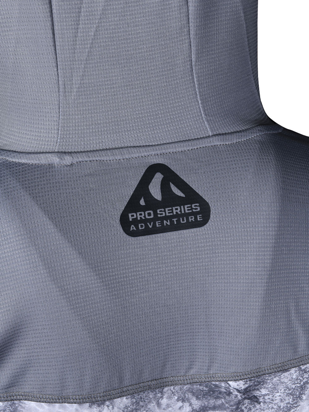Outrigger Hooded UV Protection Performance T-Shirt - Marlin Mania Grey