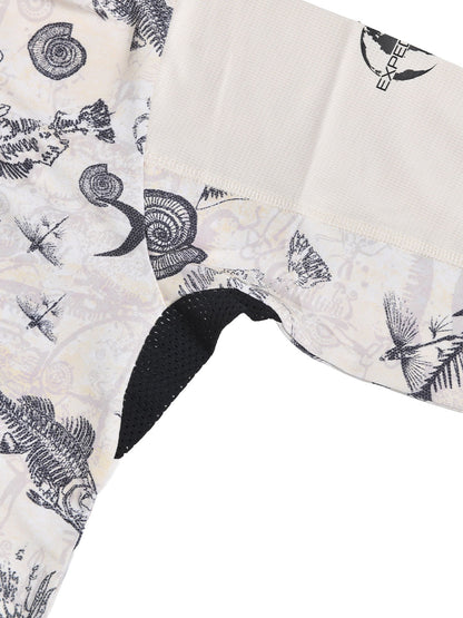 Outrigger Kapüşonlu UV Korumalı Performans T-Shirt - Paleo Sarı