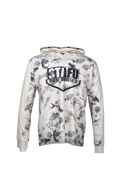 Outrigger Kapüşonlu UV Korumalı Performans T-Shirt - Paleo Sarı