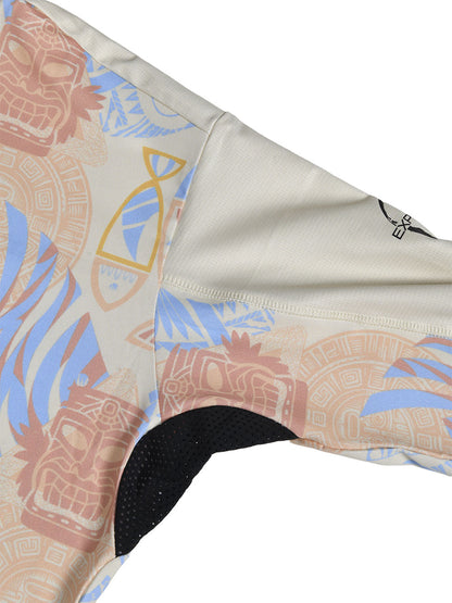 Outrigger Hooded UV Protection Performance T-Shirt - Samoa Yellow