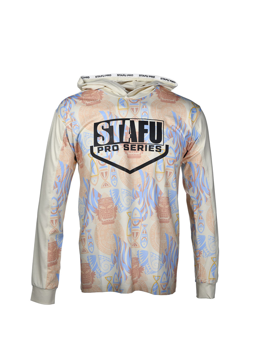 Outrigger Hooded UV Protection Performance T-Shirt - Samoa Yellow