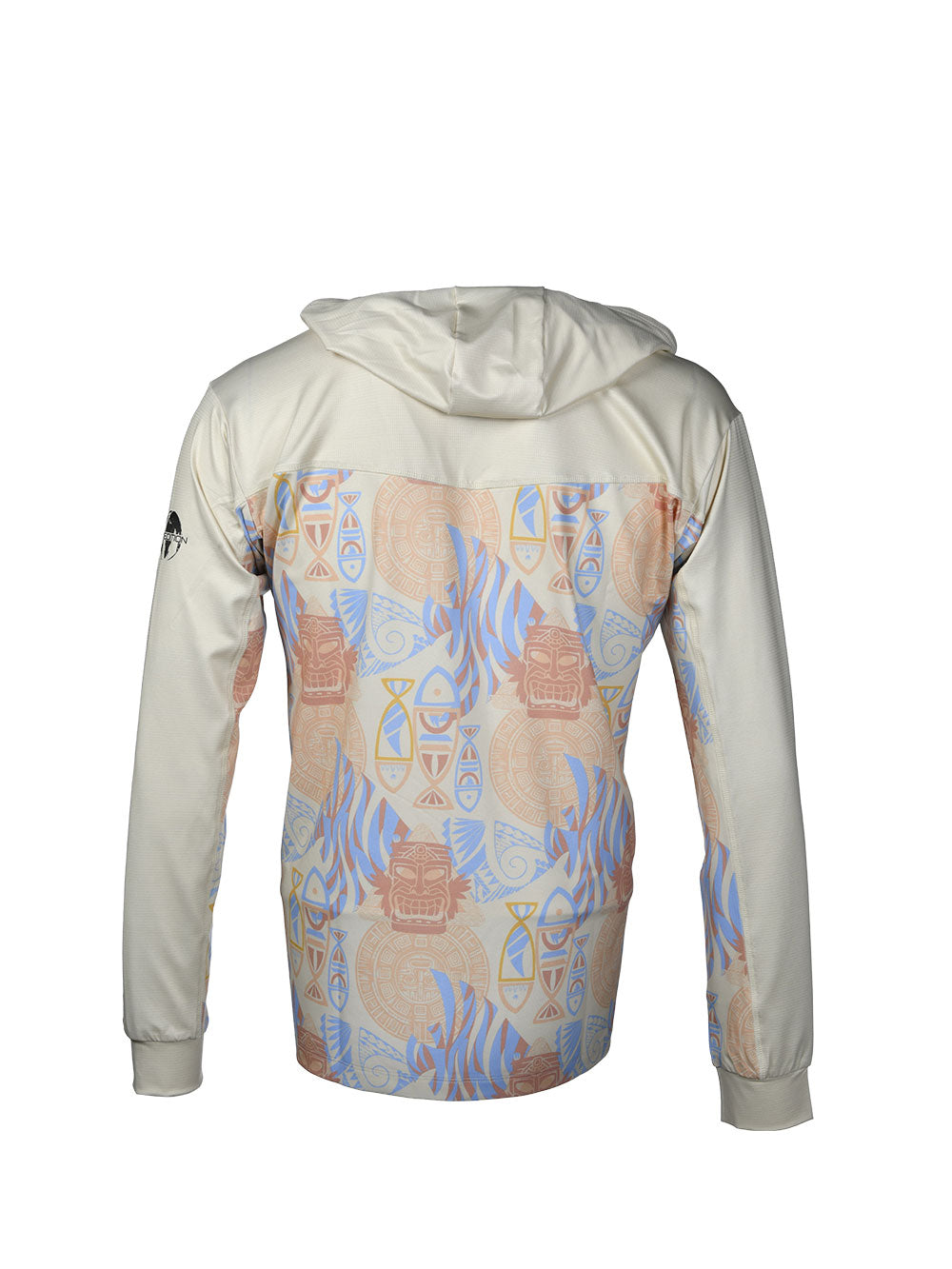 Outrigger Hooded UV Protection Performance T-Shirt - Samoa Yellow