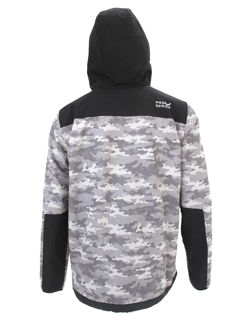 Peak SoftShell Anorak - Camo Gri - Stafu Pro Series