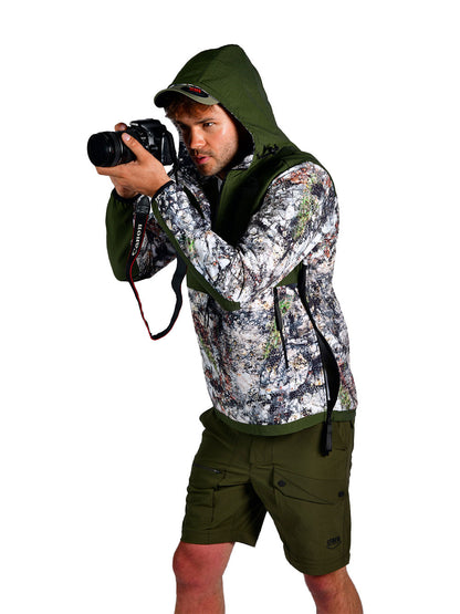 Peak SoftShell Anorak - Siberian Camo ''STAFUHUNT'' VS ''STAFUHUNT''