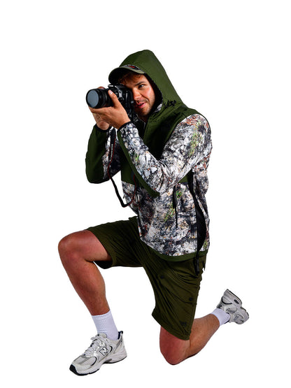 Peak SoftShell Anorak - Siberian Camo ''STAFUHUNT'' VS ''STAFUHUNT''