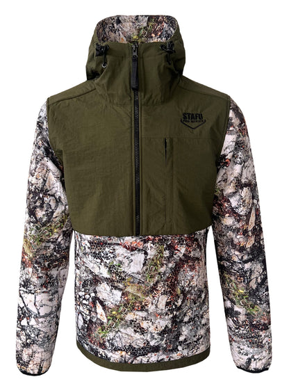 Peak SoftShell Anorak - Siberian Camo ''STAFUPRO'' VS ''STAFUHUNT''