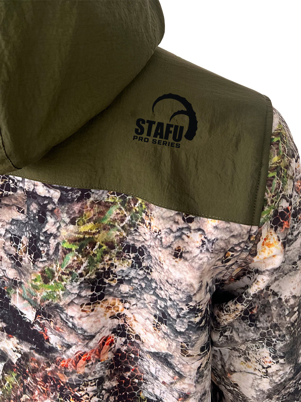 Peak SoftShell Anorak - Siberian Camo ''STAFUHUNT'' VS ''STAFUHUNT''