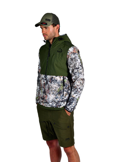 Peak SoftShell Anorak - Siberian Camo ''STAFUHUNT'' VS ''STAFUHUNT''