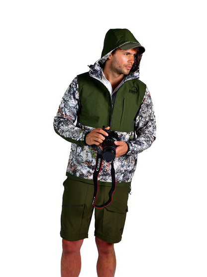 Peak SoftShell Anorak - Siberian Camo ''STAFUHUNT'' VS ''STAFUHUNT''