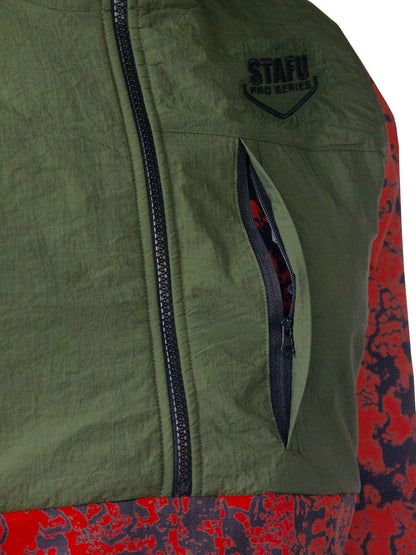 Peak SoftShell Anorak - Blaze "STAFUPRO" Logo