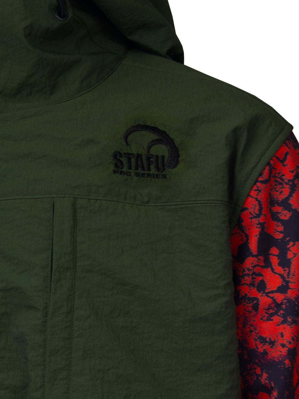 Peak SoftShell Anorak - Blaze "STAFUHUNT" VS "STAFUPRO"