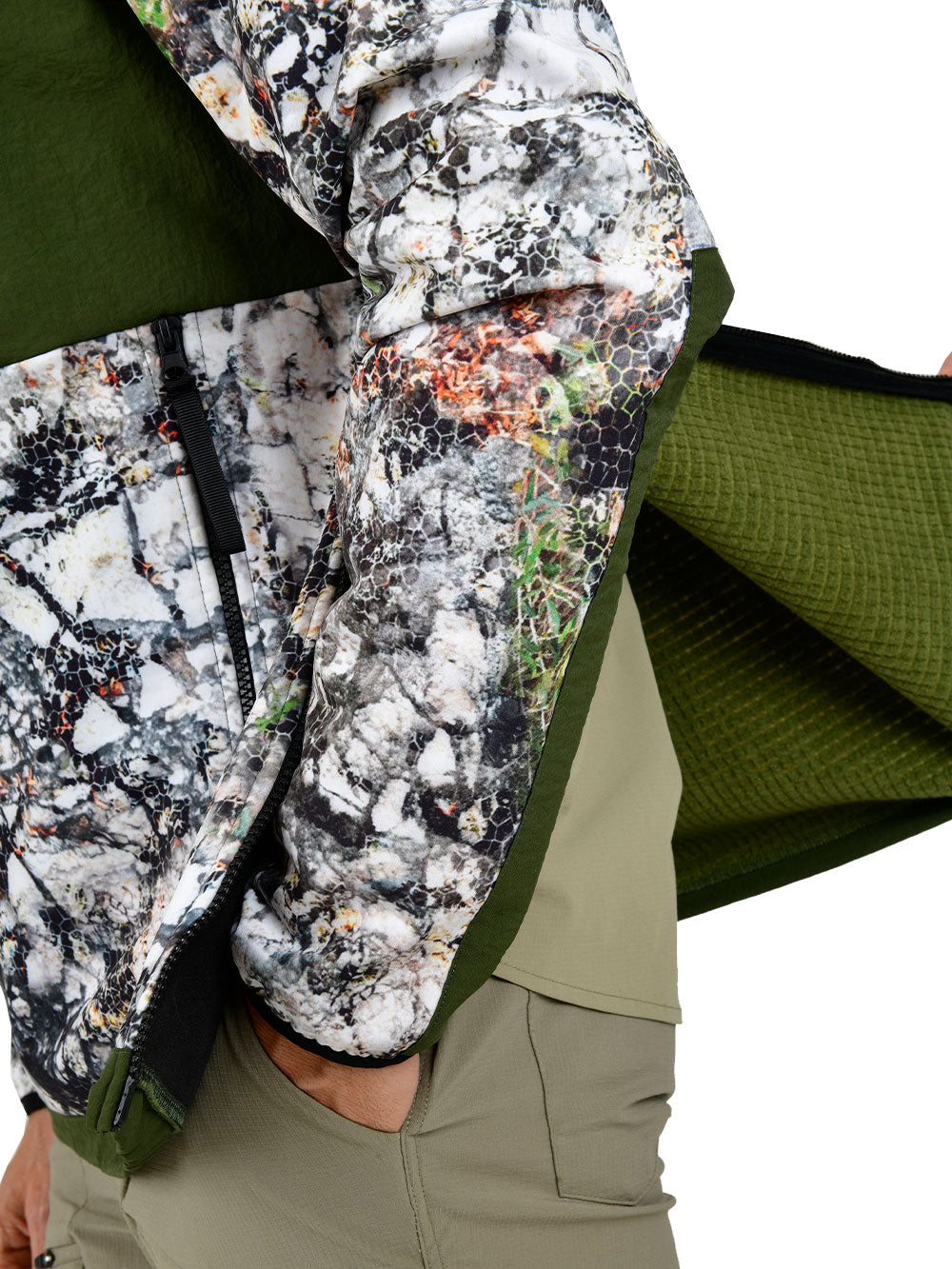 Peak SoftShell Anorak - Birch Camo - Stafu Pro Series